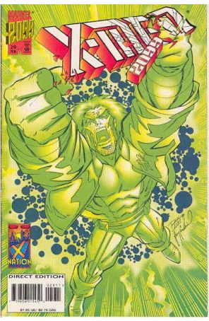 X-Men 2099 29 published by Marvel with cover art by Ron Lim