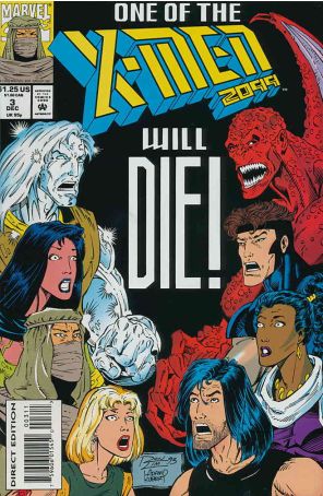 X-Men 2099 3 published by Marvel with cover art by Ron Lim