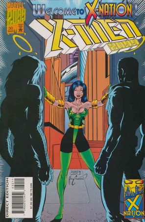 X-Men 2099 30 published by Marvel with cover art by Ron Lim