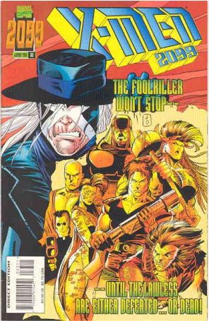 X-Men 2099 33 published by Marvel with cover art by Jan Duursema