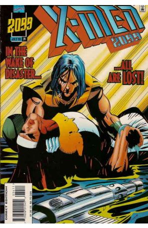 X-Men 2099 34 published by Marvel with cover art by Jan Duursema