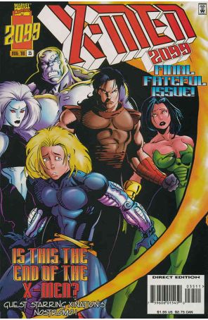 X-Men 2099 35 published by Marvel with cover art by Jan Duursema