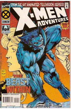 X-Men Adventures (Vol. 2) 10 published by Marvel with cover art by John Herbert