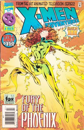 X-Men Adventures (Vol. 3) 7 (Newsstand) published by Marvel with cover art by Bryan Hitch
