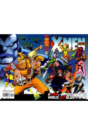 X-Men Alpha 1 (2nd) published by Marvel with cover art by Joe Madureira