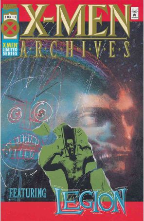 X-Men Archives 1 published by Marvel with cover art by Bill Sienkiewicz