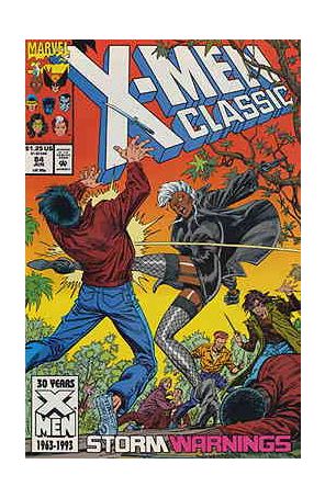 X-Men Classic 84 published by Marvel with cover art by Kerry Gammill