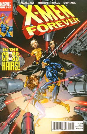 X-Men Forever (2nd Series) 21 published by Marvel with cover art by Tom Grummett