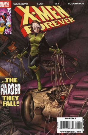 X-Men Forever (2nd Series) 8 published by Marvel with cover art by Tom Grummett
