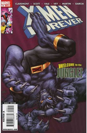 X-Men Forever (2nd Series) 9 published by Marvel with cover art by Tom Grummett