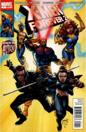 X-Men Forever 2 1 published by Marvel with cover art by Tom Grummett