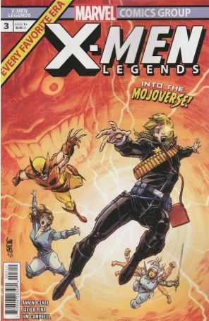 X-Men Legends (3rd Series) 3 published by Marvel with cover art by Giuseppe Camuncoli