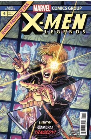 X-Men Legends (3rd Series) 4 published by Marvel with cover art by Giuseppe Camuncoli