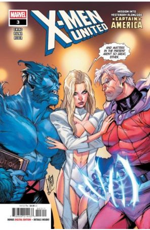 X-Men United 3 published by Marvel with cover art by Stefano Caselli
