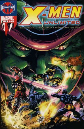 X-Men Unlimited (2nd Series) 13 published by Marvel with cover art by Mike Deodato Jr.