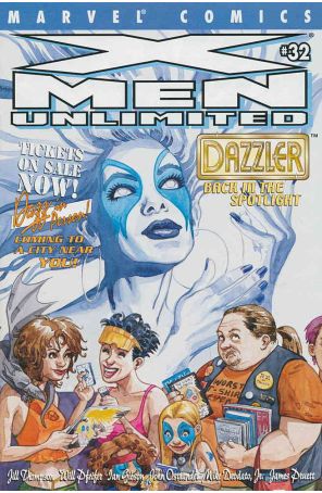 X-Men Unlimited 32 published by Marvel with cover art by Jill Thompson