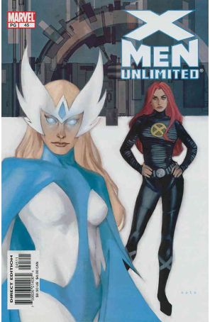 X-Men Unlimited 45 published by Marvel with cover art by Phil Noto