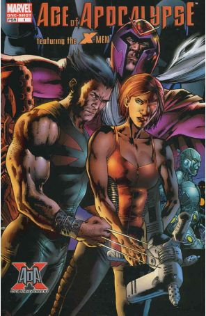 X-Men: Age of Apocalypse One Shot 1 published by Marvel with cover art by Bryan Hitch