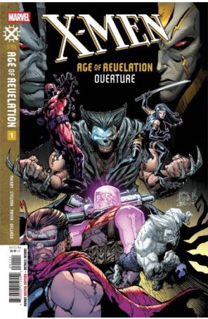 X-Men: Age of Revelation Overture 1 published by Marvel with cover art by Ryan Stegman