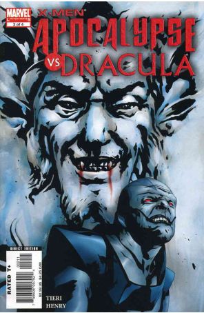 X-Men: Apocalypse/Dracula 2 published by Marvel with cover art by Jae Lee