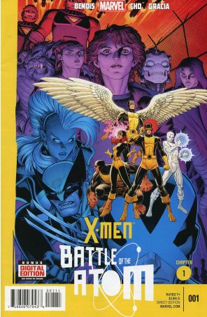 X-Men: Battle of the Atom 1 published by Marvel with cover art by Arthur Adams