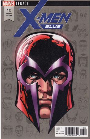 X-Men: Blue 13C published by Marvel with cover art by Mike Mckone