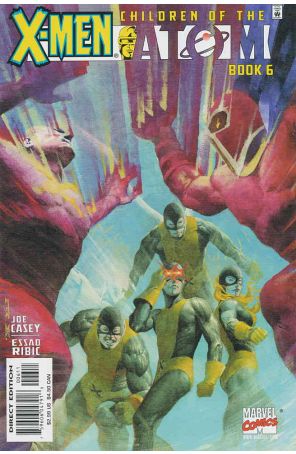 X-Men: Children of the Atom 6 published by Marvel with cover art by Esad Ribic