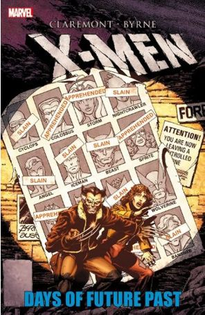 X-Men: Days of Future Past TPB 1 (5th) published by Marvel with cover art by John Byrne