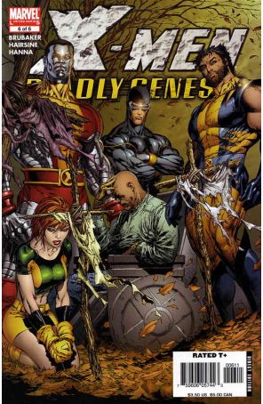 X-Men: Deadly Genesis 6 published by Marvel with cover art by Marc Silvestri