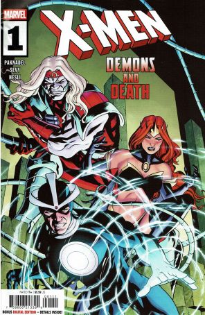X-Men: Demons and Death 1 published by Marvel with cover art by Mike Mckone