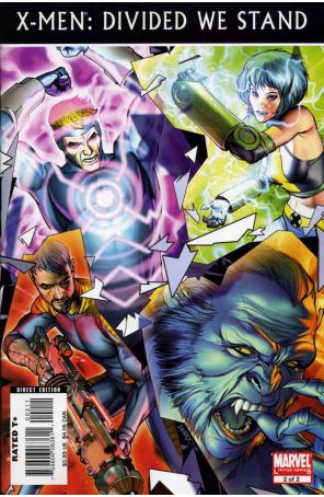 X-Men: Divided We Stand 2 published by Marvel with cover art by Brandon Peterson