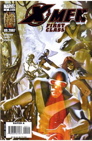X-Men: First Class (2nd Series) 2 published by Marvel with cover art by Eric Nguyen