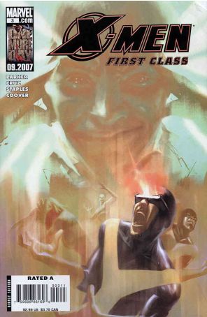 X-Men: First Class (2nd Series) 3 published by Marvel with cover art by Eric Nguyen