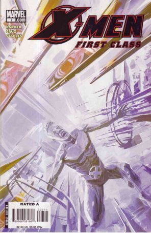 X-Men: First Class (2nd Series) 7 published by Marvel with cover art by Eric Nguyen