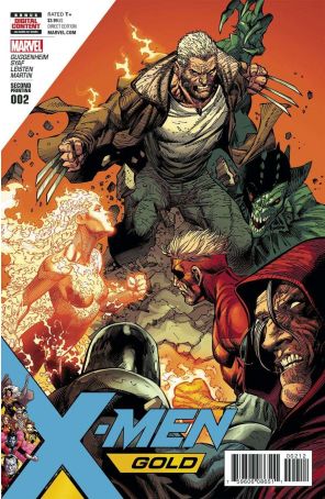 X-Men: Gold (2nd Series) 2 (2nd) published by Marvel with cover art by Ardian Syaf