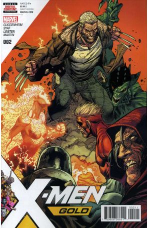 X-Men: Gold (2nd Series) 2 published by Marvel with cover art by Ardian Syaf