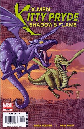 X-Men: Kitty Pryde-Shadow And Flame 4 published by Marvel with cover art by Paul Smith