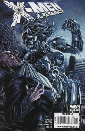 X-Men: Legacy 223 published by Marvel with cover art by Lee Bermejo