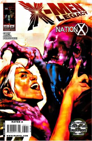 X-Men: Legacy 230 published by Marvel with cover art by Ben Oliver
