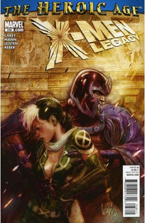 X-Men: Legacy 238 published by Marvel with cover art by Leinil Francis Yu