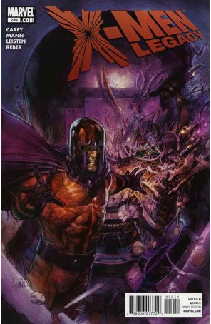 X-Men: Legacy 239 published by Marvel with cover art by Leinil Francis Yu