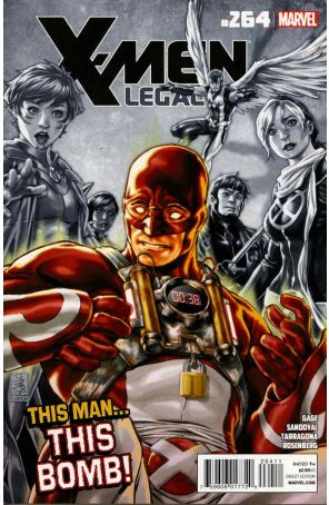 X-Men: Legacy 264 published by Marvel with cover art by Mark Brooks
