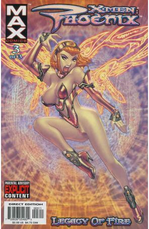 X-Men: Phoenix-Legacy of Fire 3 published by Marvel with cover art by Ryan Kinnaird