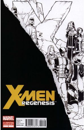 X-Men: Regenesis 1B (2nd) published by Marvel with cover art by Chris Bachalo