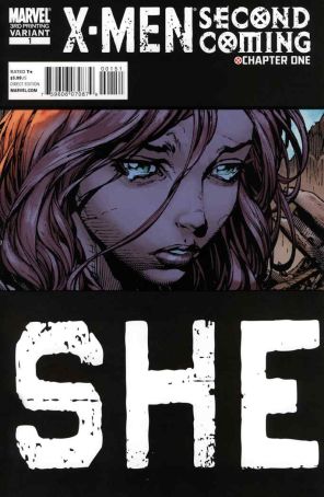 X-Men: Second Coming 1 (3rd) published by Marvel with cover art by David Finch