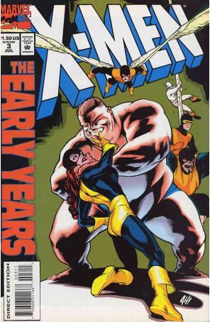 X-Men: The Early Years 3 published by Marvel with cover art by Adam Hughes