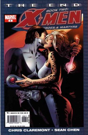 X-Men: The End (Vol. 2) 6 published by Marvel with cover art by Greg Land