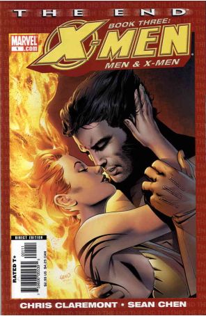 X-Men: The End (Vol. 3) 1 published by Marvel with cover art by Greg Land