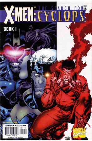 X-Men: The Search for Cyclops 1 published by Marvel with cover art by Tom Raney
