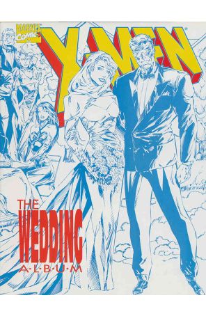 X-Men: The Wedding Album 1 published by Marvel with cover art by Richard Bennett
